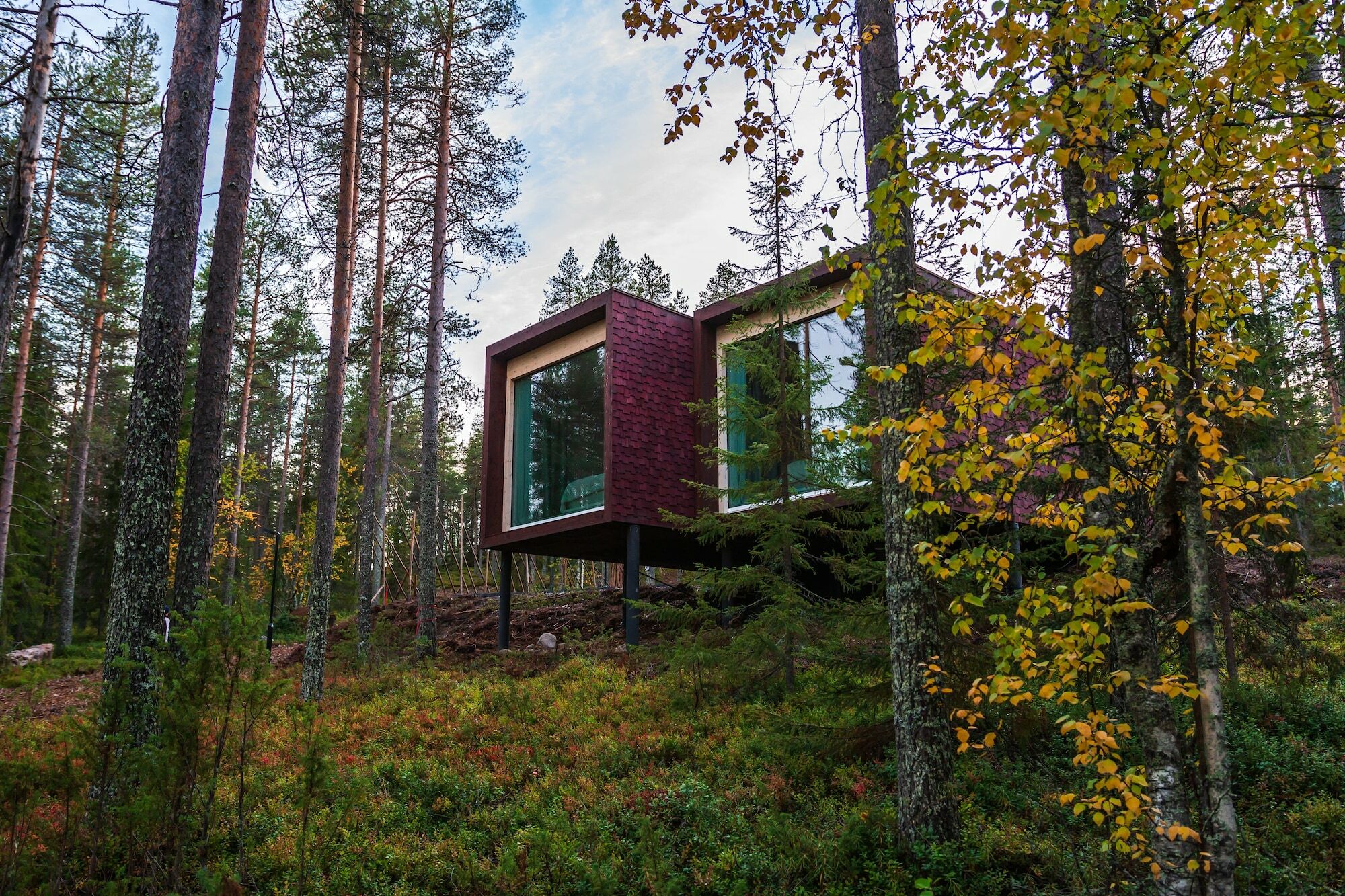 Arctic Treehouse Hotel Rovaniemi Buitenkant foto